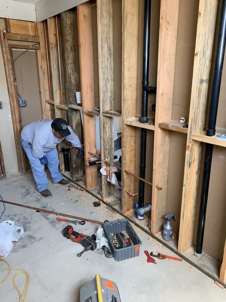 Commercial rough-in plumbing for Commercial Plumbing in Pleasant Ridge